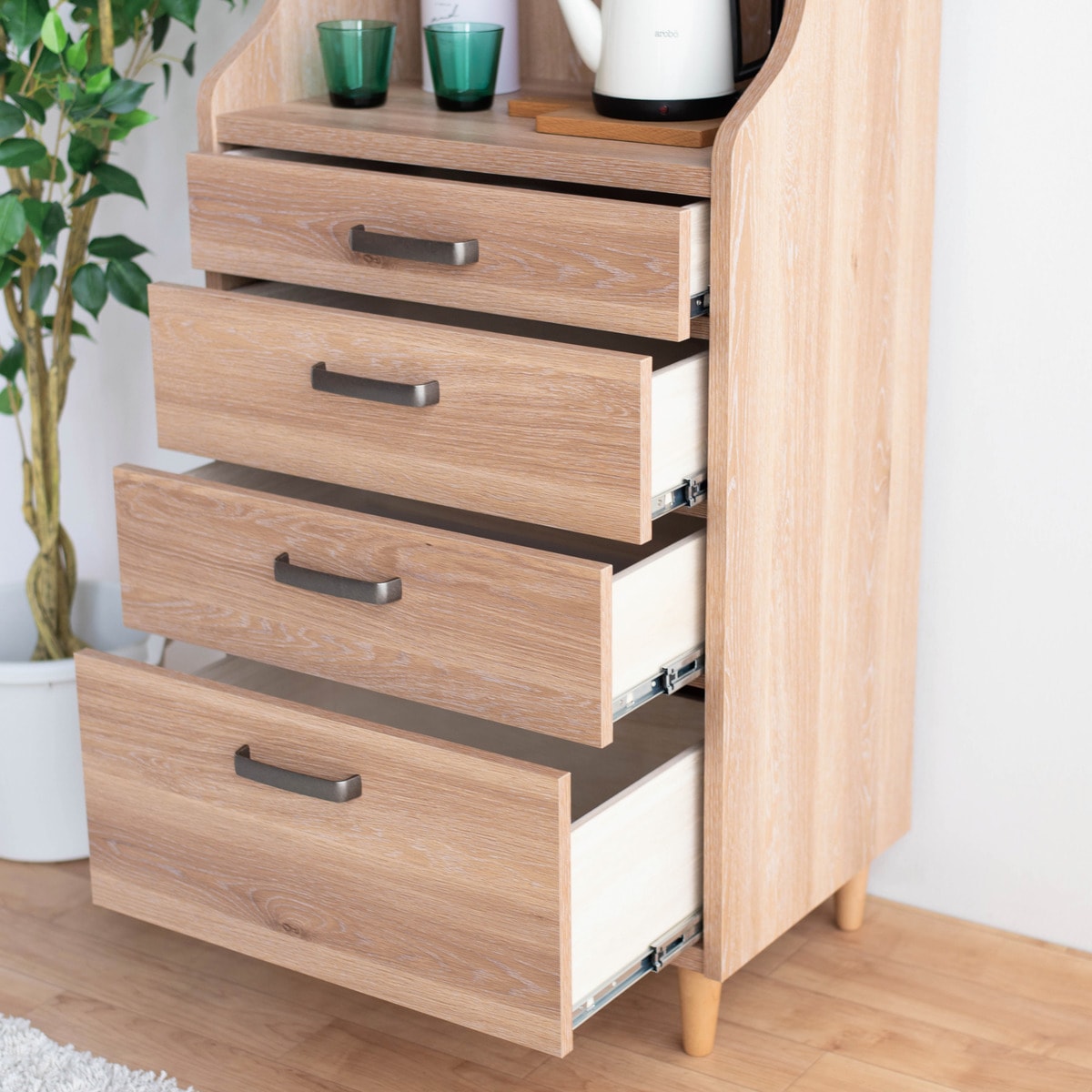 ミドルチェスト (YS01K 60LBR) | ニトリネット【公式】 家具