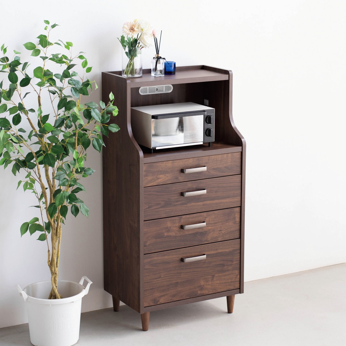 ミドルチェスト (YS01K 60DBR) | ニトリネット【公式】 家具