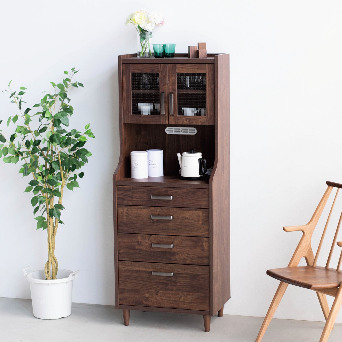 M032　ニトリ製　チェスト　キャビネット　幅600ｍｍ フレンチスタイル チェストキャビネット | ニトリネット【公式