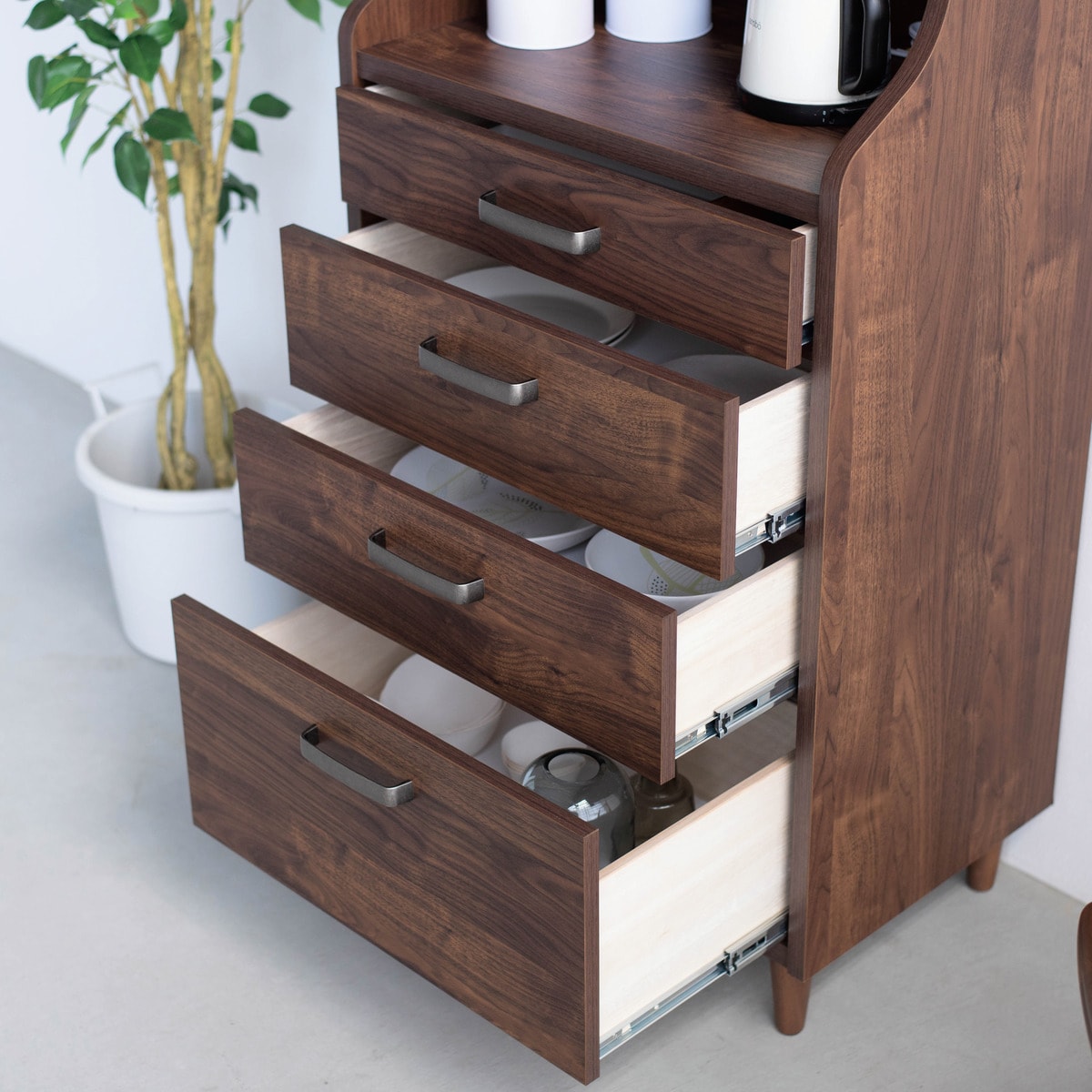 ハイキャビネットチェストボード (YS01K 60DBR) | ニトリネット【公式