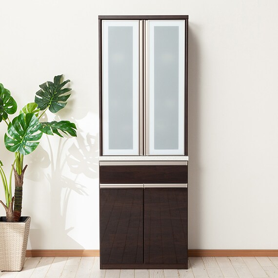 食器棚 (アルミナ2 70DBDBR) 2枚目画像