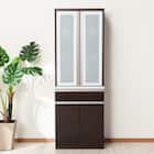 食器棚 (アルミナ2 70DBDBR) 2枚目画像