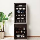 食器棚 (アルミナ2 70DBDBR) 3枚目画像