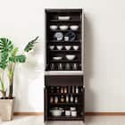 食器棚 (アルミナ2 70DBDBR) 3枚目画像