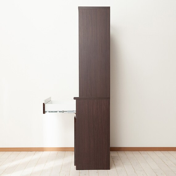 食器棚 (アルミナ2 70DBDBR) 5枚目画像