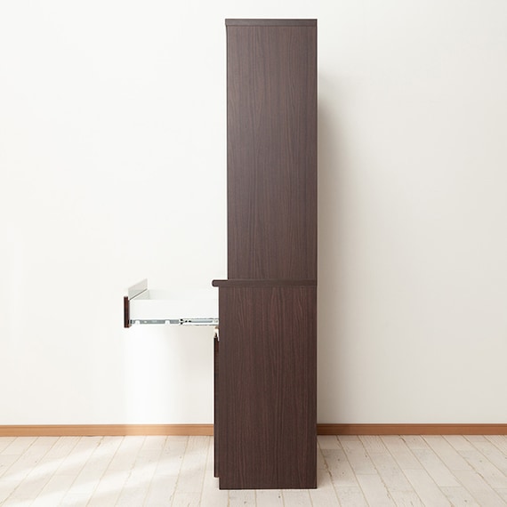 食器棚 (アルミナ2 70DBDBR) 5枚目画像