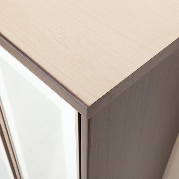 食器棚 (アルミナ2 70DBDBR) 8枚目画像