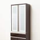 食器棚 (アルミナ2 70DBDBR) 9枚目画像