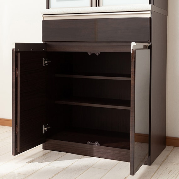 食器棚 (アルミナ2 70DBDBR) 17枚目画像