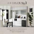 キッチンボード(ダストボックス付き リガーレ100KBハイタイプ WH) 2枚目画像