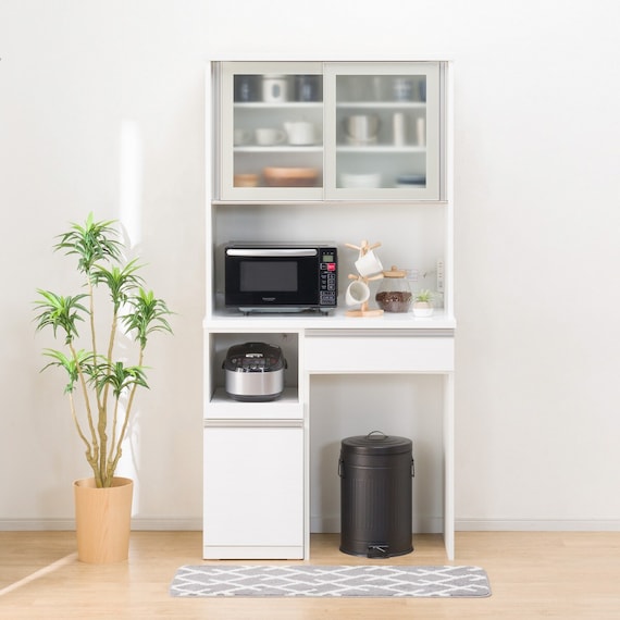 キッチンボード(リガーレ100KBハイタイプ WH) 13枚目画像