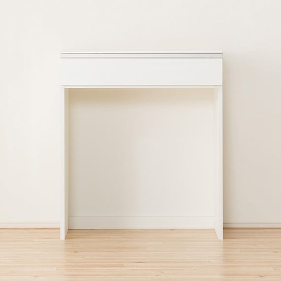 【下台ハイタイプ奥行51】(リガーレ H50-80OP WH) 4枚目画像