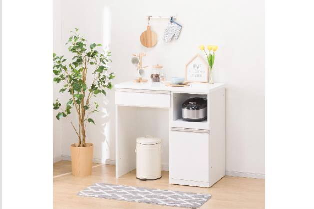 キッチンカウンター　リガーレ　ニトリ　100センチ ｶｳﾝﾀｰ ﾘｶﾞｰﾚ100CTOJWH | ニトリネット【公式】 家具・インテリア通販