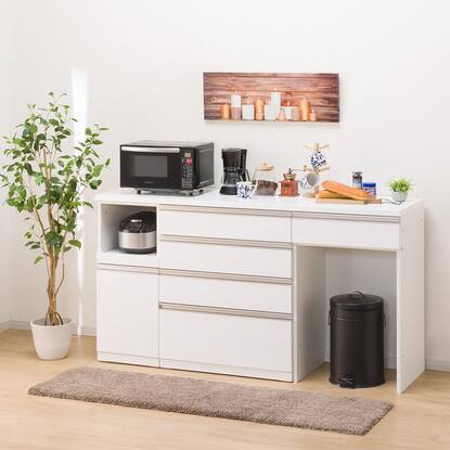 キッチンカウンター(リガーレ180CT WH)通販 | ニトリネット【公式  