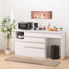 キッチンカウンター(セラミック天板リガーレ180CT WH) 1枚目画像