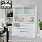 キッチンボード(セラミック天板リガーレ160KB WH) 1枚目画像
