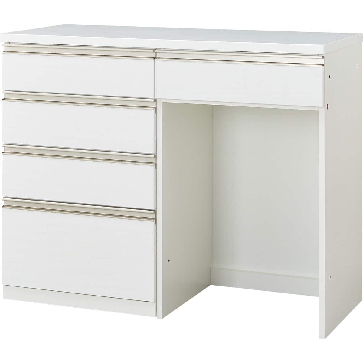 【即購入可！】ニトリリガーレ食器棚120 キッチンカウンター キッチンカウンター(リガーレ D50-120CT H50-60C/H50-60OP WH