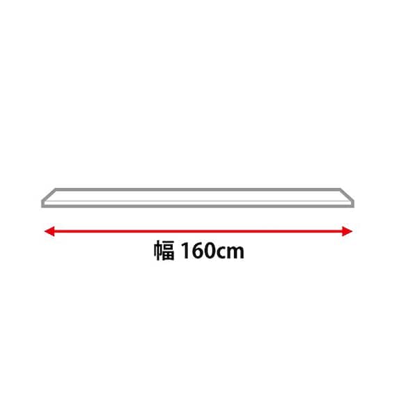 キッチンカウンター(リガーレ160CT WH) 14枚目画像