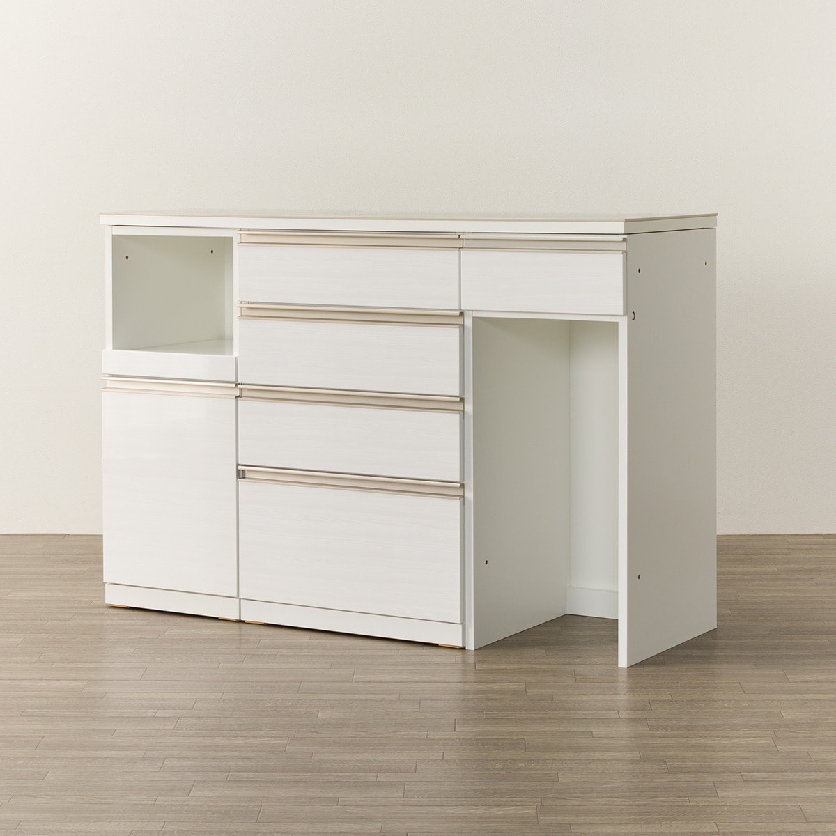 キッチンカウンター(リガーレ D50 140WH(40J/60C/40OP) | ニトリネット