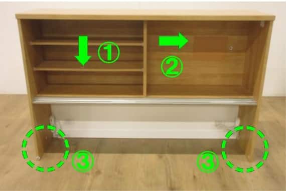 キッチンボード リガーレ160KB LBR 16枚目画像