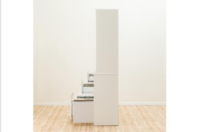 ニトリ★キッチンボード★食器棚★アルミナ2 100KB ★ホワイト★ ニトリ（NITORI） キッチンボード(アルミナ2 100KB WH) 限定価格：1/5