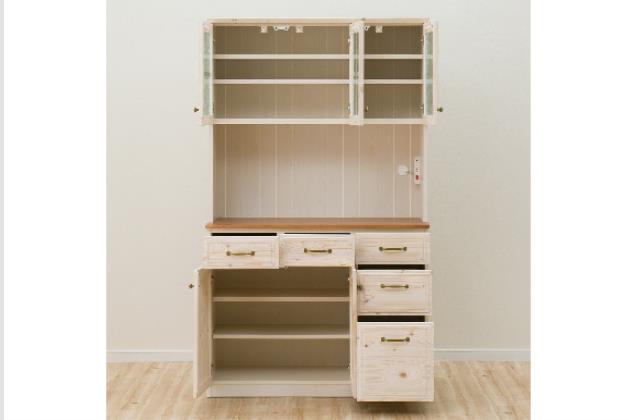 ニトリキッチンボード幅105cm ニトリ 幅105cm キッチンボード(シナモ105 WH) レンジボード