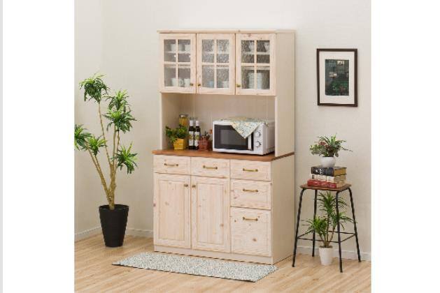 ニトリ　キッチンボード (シナモ105 WH) ｷｯﾁﾝﾎﾞｰﾄﾞ ｼﾅﾓ105 WH | ニトリネット【公式】 家具・インテリア通販