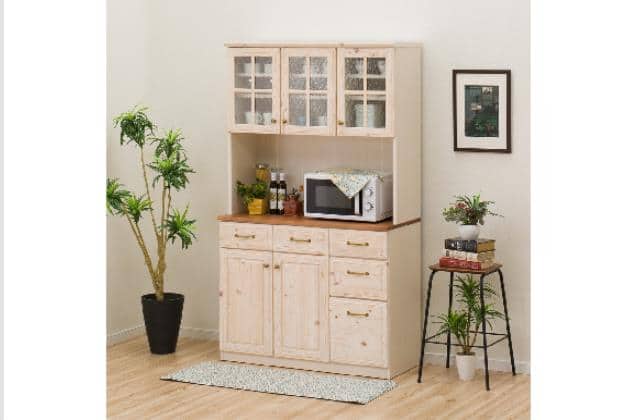 ニトリ　キッチンボード　シナモ　105 ｷｯﾁﾝﾎﾞｰﾄﾞ ｼﾅﾓ105 WH | ニトリネット【公式】 家具・インテリア通販