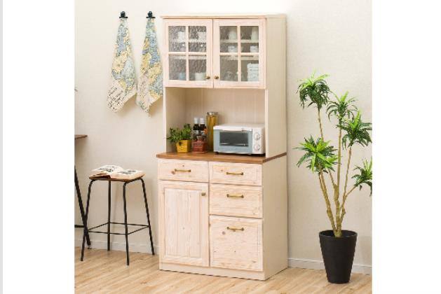 【ニトリ】キッチンボード (シナモ80 WH) ｷｯﾁﾝﾎﾞｰﾄﾞ ｼﾅﾓ80 WH | ニトリネット【公式】 家具・インテリア通販