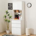 キッチンボード(レジューム 60TF-H WH/60SL WH) 1枚目画像