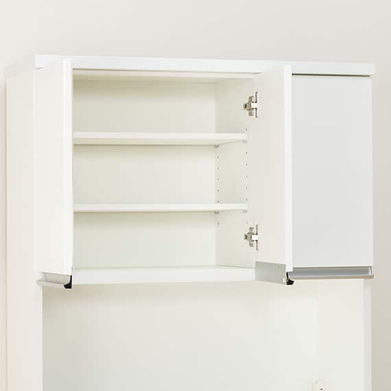 キッチンボード(レジューム 90TF-H WH/90TH-R WH) 5枚目画像