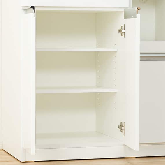 キッチンボード(レジューム 90TF-H WH/90TH-R WH) 11枚目画像