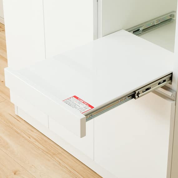 キッチンボード(レジューム 90TF-H WH/90TH-R WH) 13枚目画像