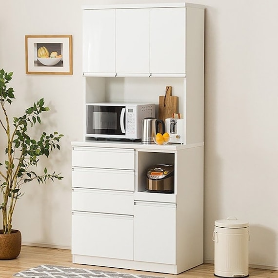 キッチンボード(レジューム 90TF-H WH/90QH-R WH) 1枚目画像