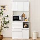 キッチンボード(レジューム 90TF-H WH/90QH-R WH) 2枚目画像