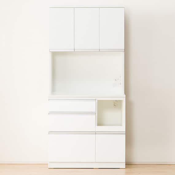 キッチンボード(レジューム 90TF-H WH/90QL-R WH) 2枚目画像