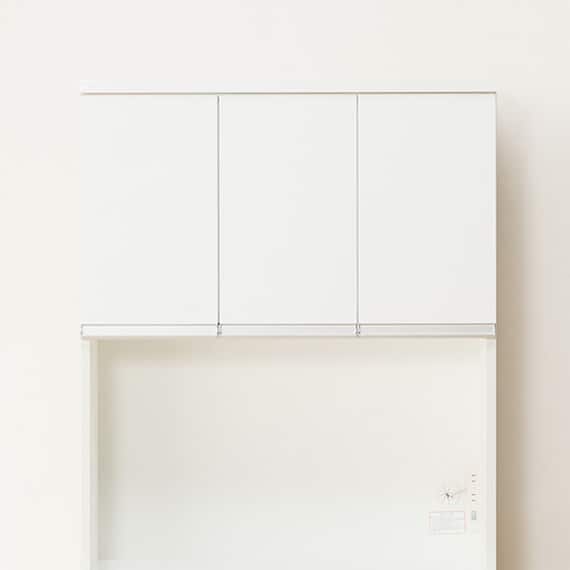 キッチンボード(レジューム 90TF-H WH/90QL-R WH) 3枚目画像