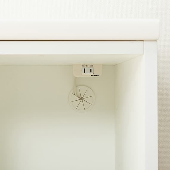 キッチンボード(レジューム 90TF-H WH/90QL-R WH) 14枚目画像