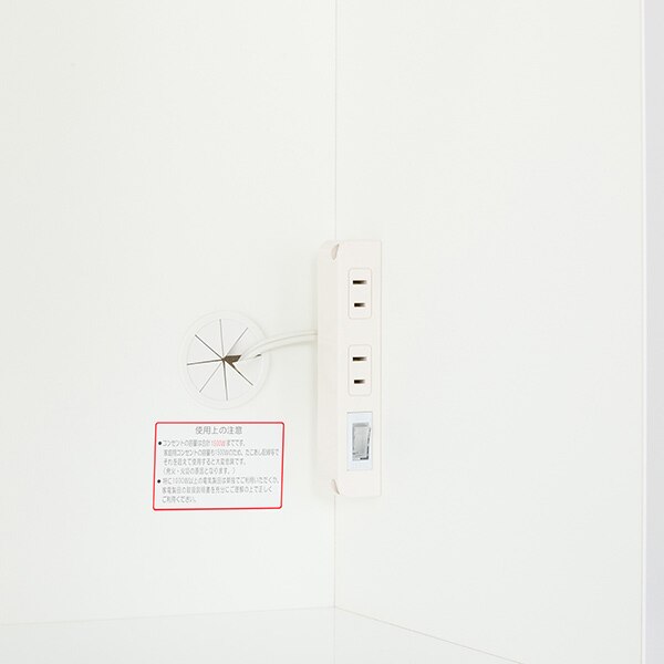 ニトリ　カップボード【レジューム120-2QH-R WH】 最終値下げ！！ ニトリ（NITORI） 幅120cm キッチンボード( レジューム120-2AG-S WH