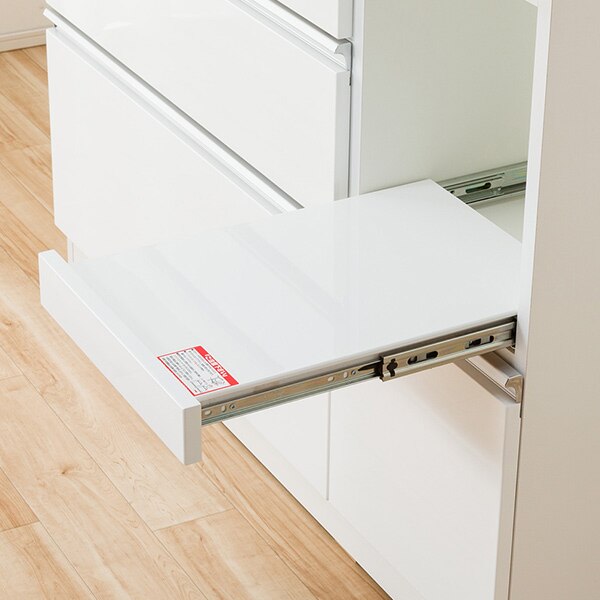 【2/23までの受け取り】ニトリレジューム　120cm キッチンボード( レジューム120-2AG-S WH/120-2TH-R WH） | ニトリ