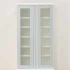 食器棚(レジューム 60AG-H WH/60SL WH) 4枚目画像