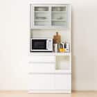 キッチンボード(レジューム 90AG-S WH/90SL-R WH) 1枚目画像