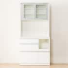 キッチンボード(レジューム 90AG-S WH/90SL-R WH) 2枚目画像