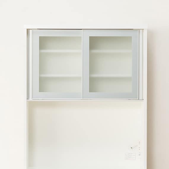 キッチンボード(レジューム 90AG-S WH/90SL-R WH) 3枚目画像