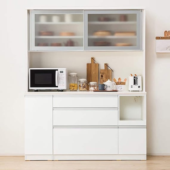 キッチンボード(レジューム 150AG-S WH/150SL-R WH) 1枚目画像