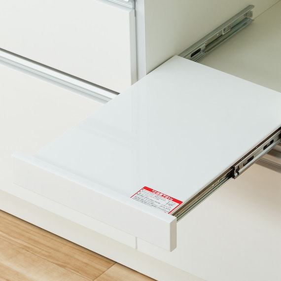 キッチンボード(レジューム 150AG-S WH/150SL-R WH) 13枚目画像