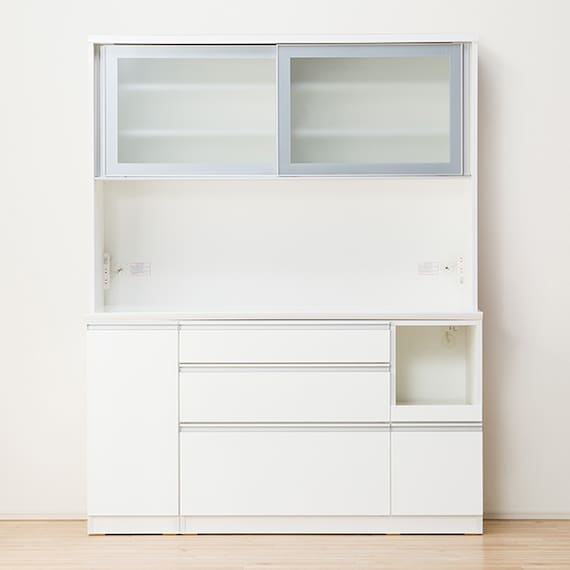 キッチンボード(レジューム 150AG-S WH/150QL-R WH) 2枚目画像