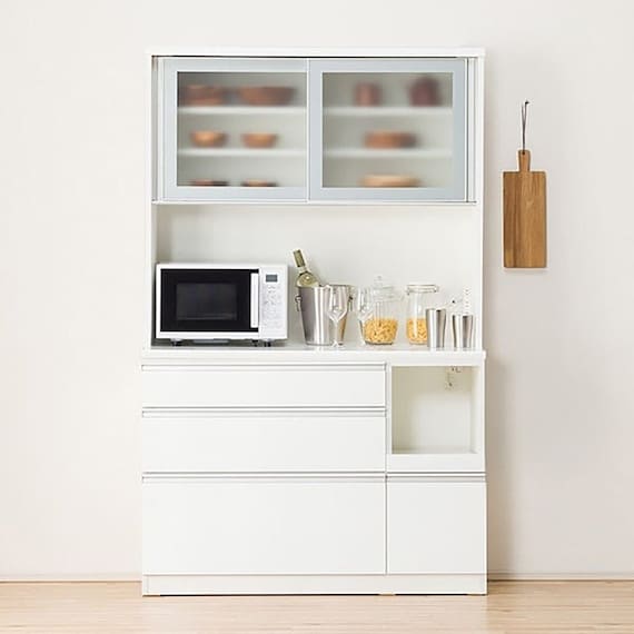 キッチンボード( レジューム120-2AG-S WH/120-2QL-R WH) 1枚目画像