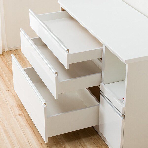 キッチンボード( レジューム120-2AG-S WH/120-2QL-R WH