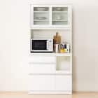 キッチンボード(レジューム 90TG-S WH/90QL-R WH) 1枚目画像